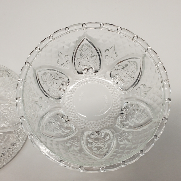 Crystal Bowls Set of 2, Candy Dish KIG brand - Picture 7 of 14